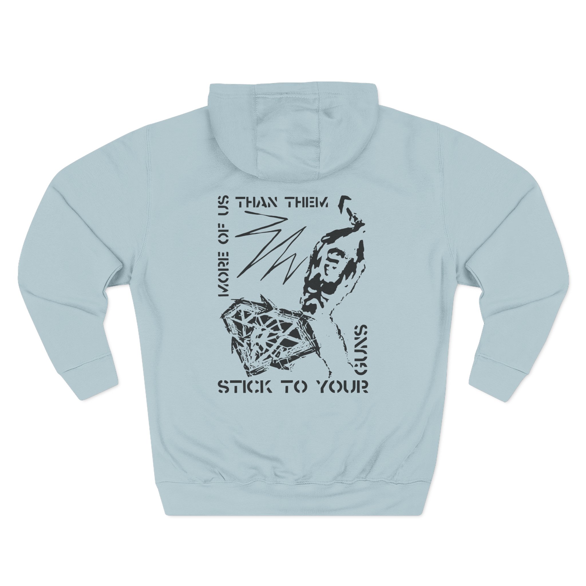 Stick to Your Guns Shatter Three-Panel Fleece Hoodie