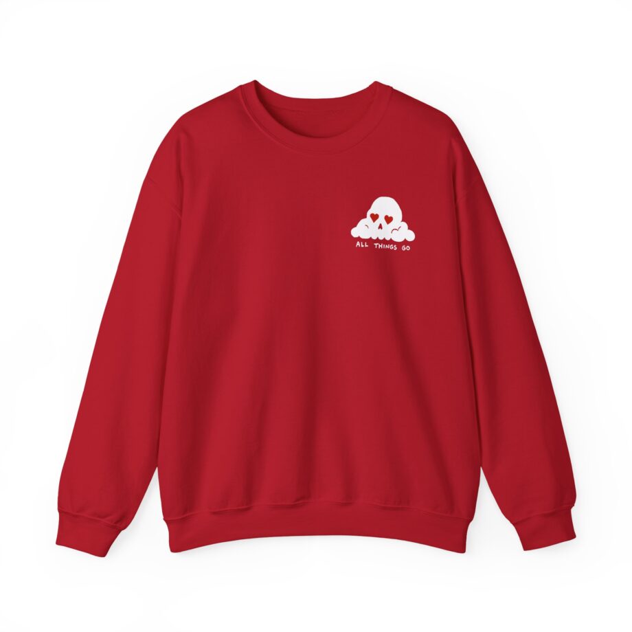 All Things Go I Love You With All My Bones Unisex Heavy Blend™ Crewneck Sweatshirt