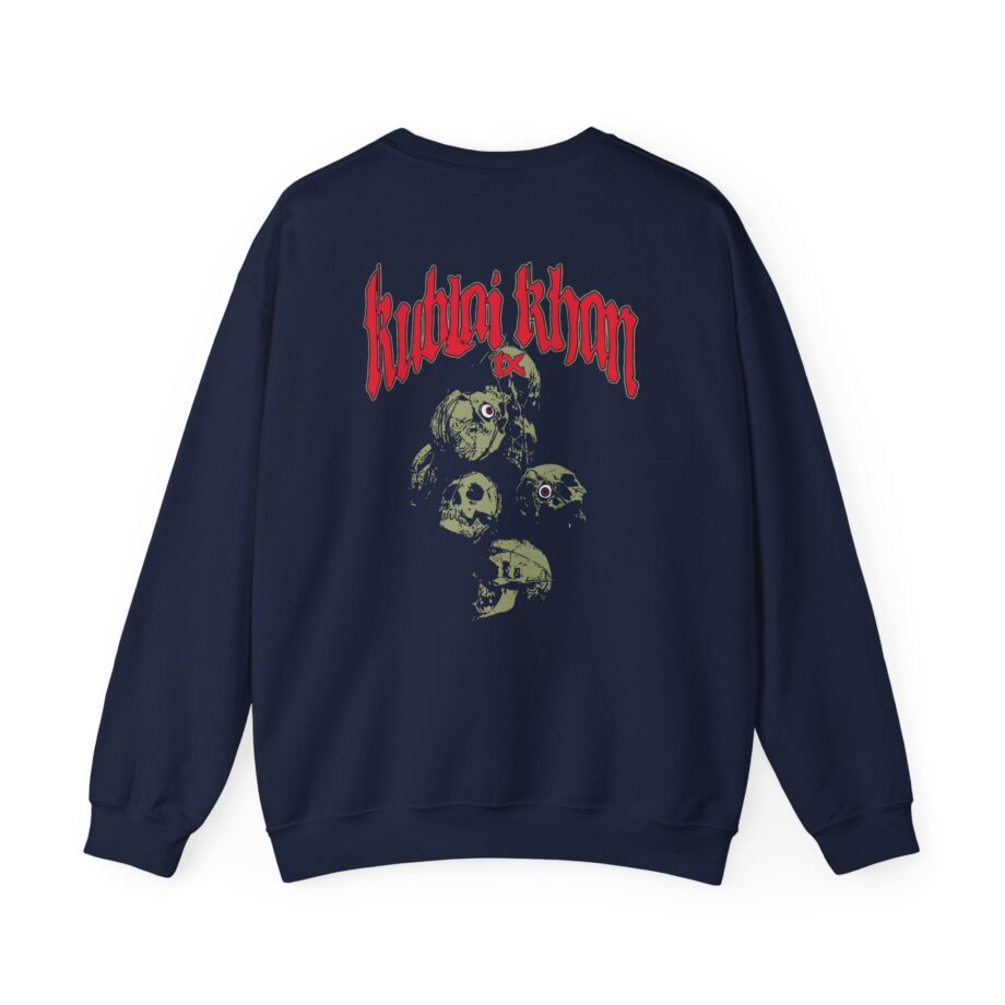 Kublai Khan - Skull Unisex Heavy Blend™ Crewneck Sweatshirt