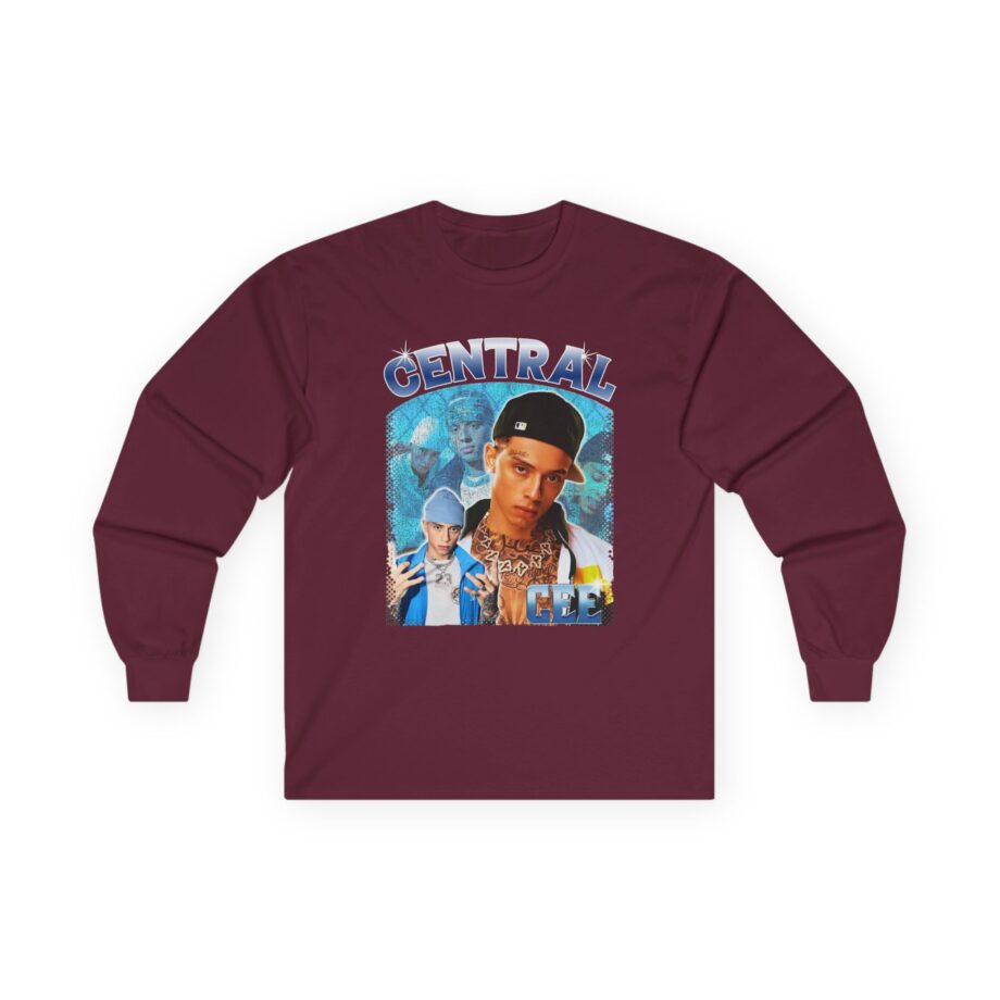 Central Cee Bootleg Rap Music Fan Graphic Unisex Ultra Cotton Long Sleeve Tee