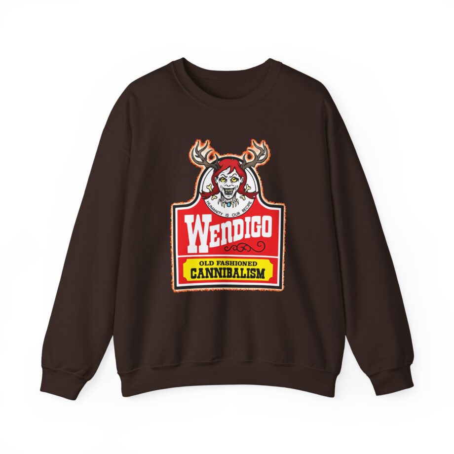 Wendigo Old Fashioned Cannibalism Unisex Heavy Blend Crewneck Sweatshirt