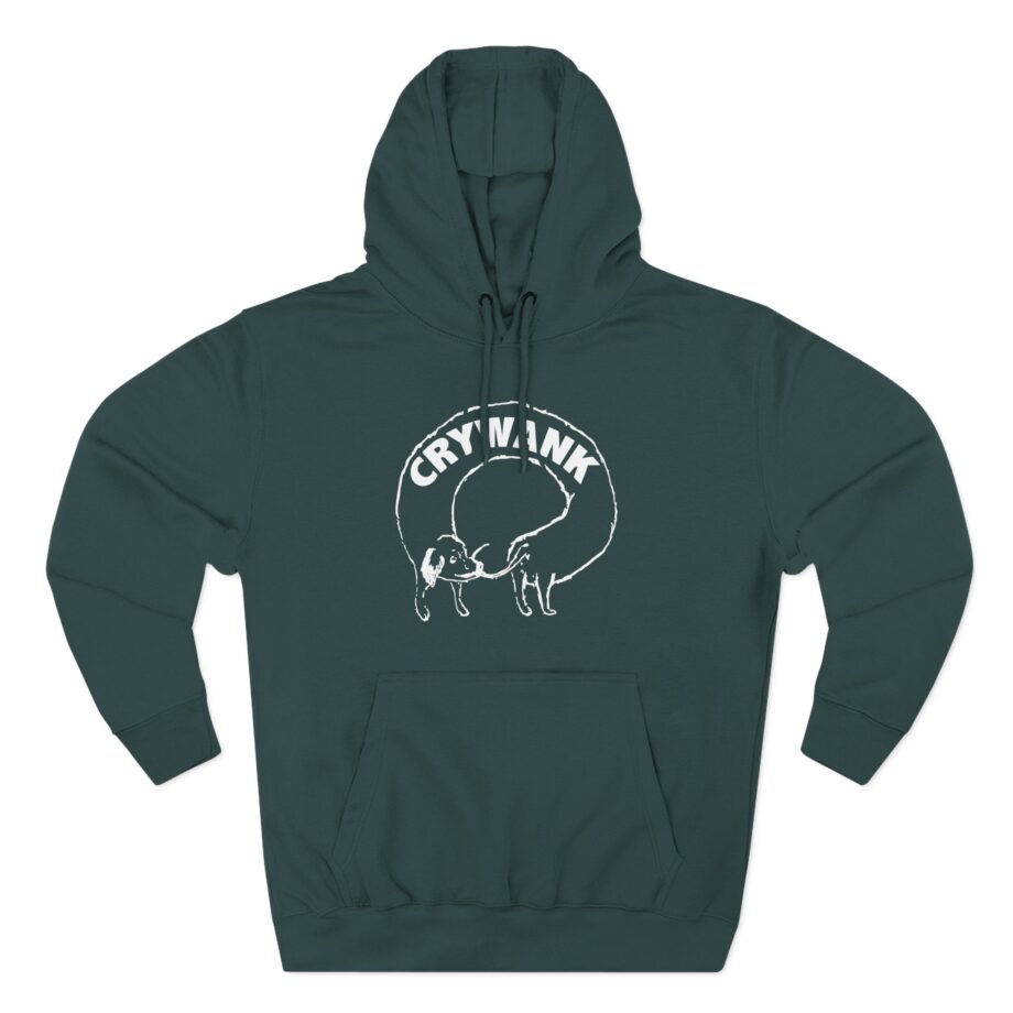 Crywank Three-Panel Fleece Hoodie