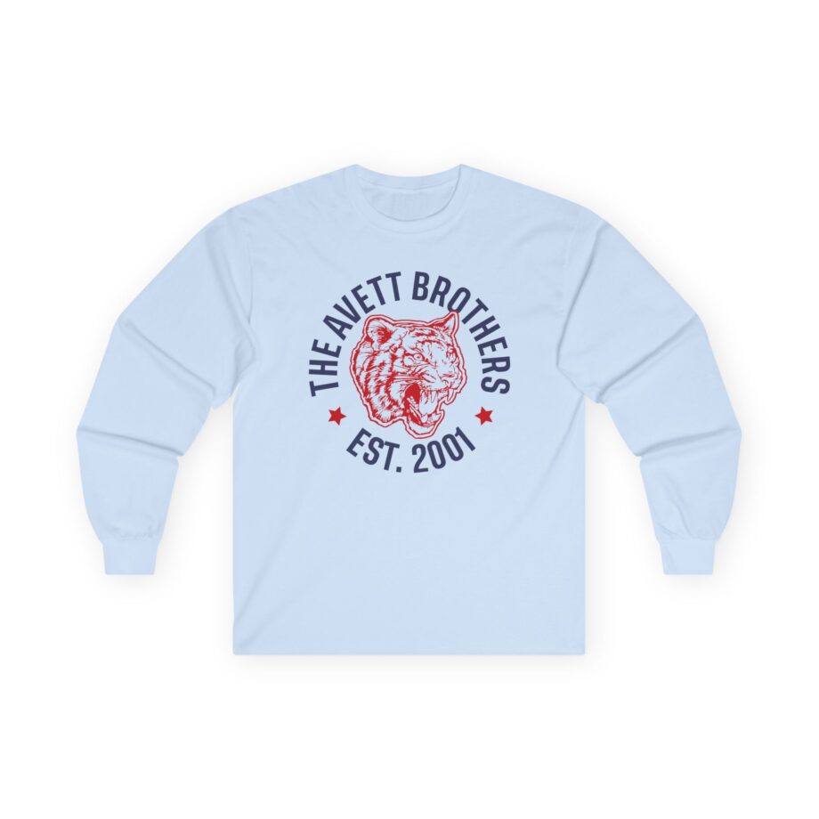 Avett Brothers Tiger Raglan Unisex Ultra Cotton Long Sleeve Tee