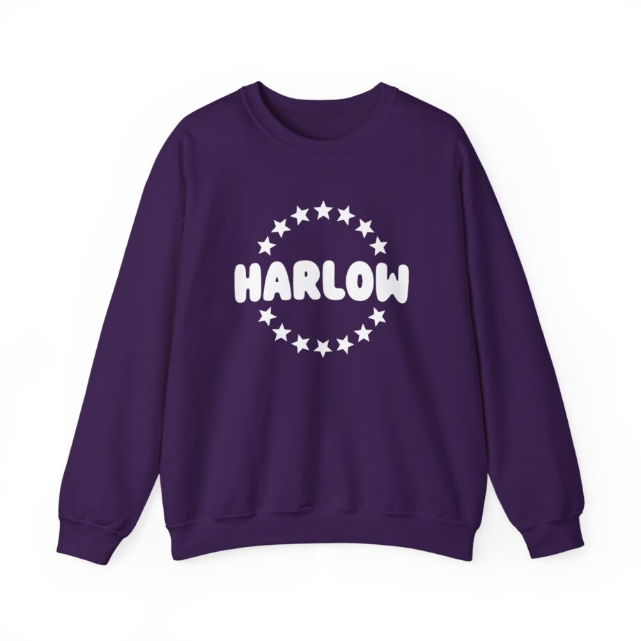 Harlow and Popcorn Stars Unisex Heavy Blend™ Crewneck Sweatshirt