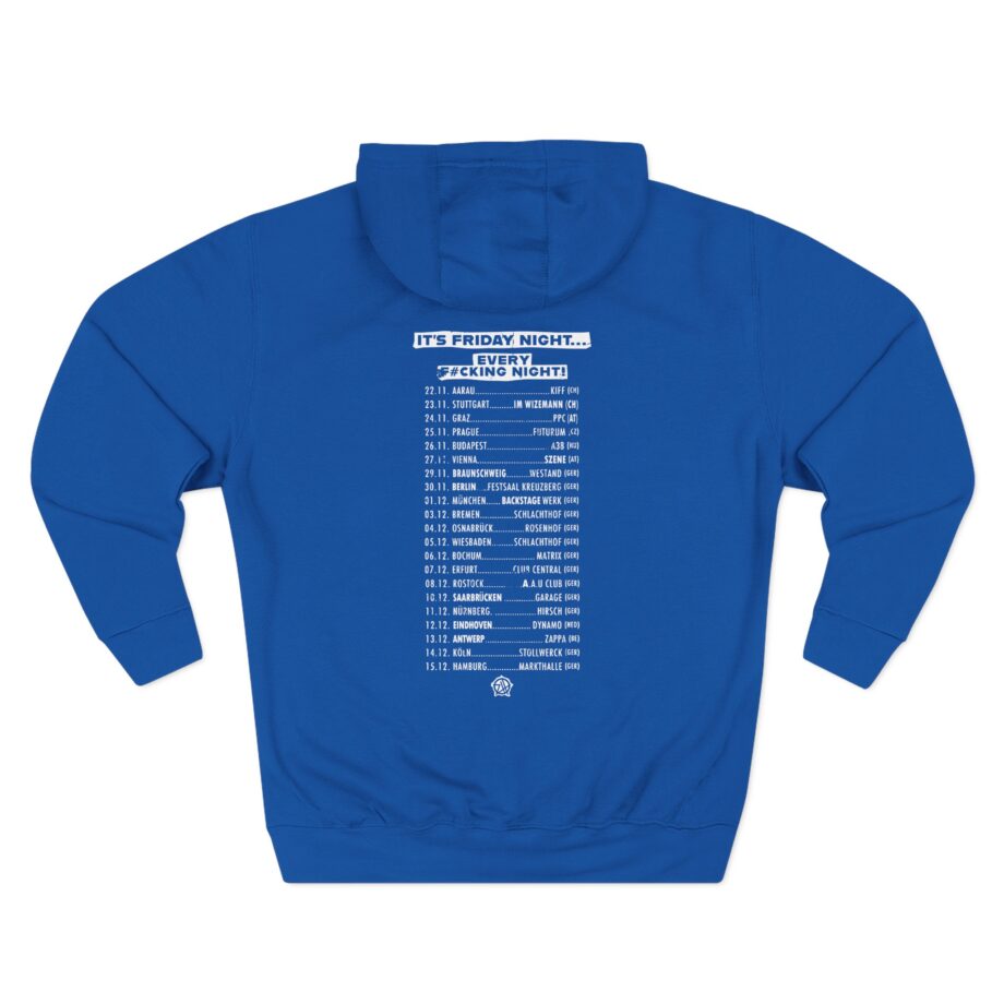 Zebrahead Lightning Skull Friday night tour Three-Panel Fleece Hoodie