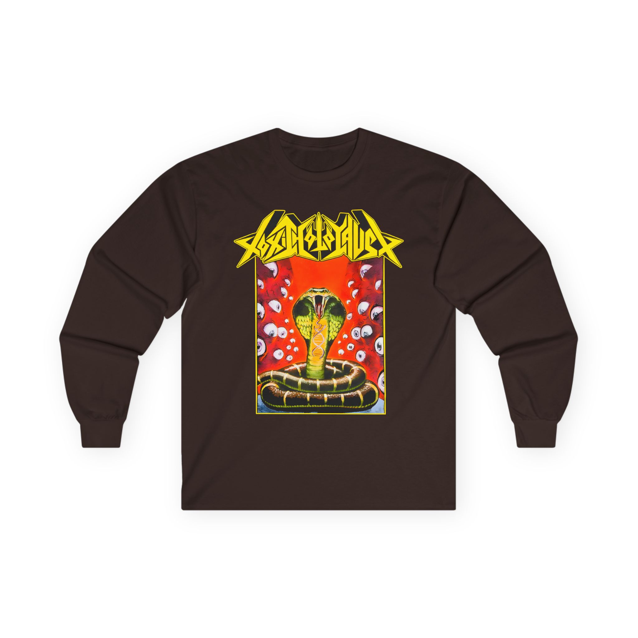 Toxic Holocaust Chemistry of Consciousness Album Art Unisex Ultra Cotton Long Sleeve Tee