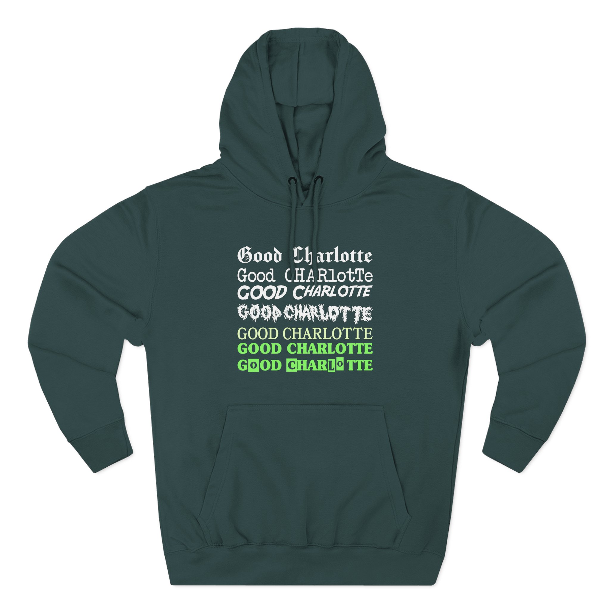 Good Charlotte Chinatown market Three-Panel Fleece Hoodie