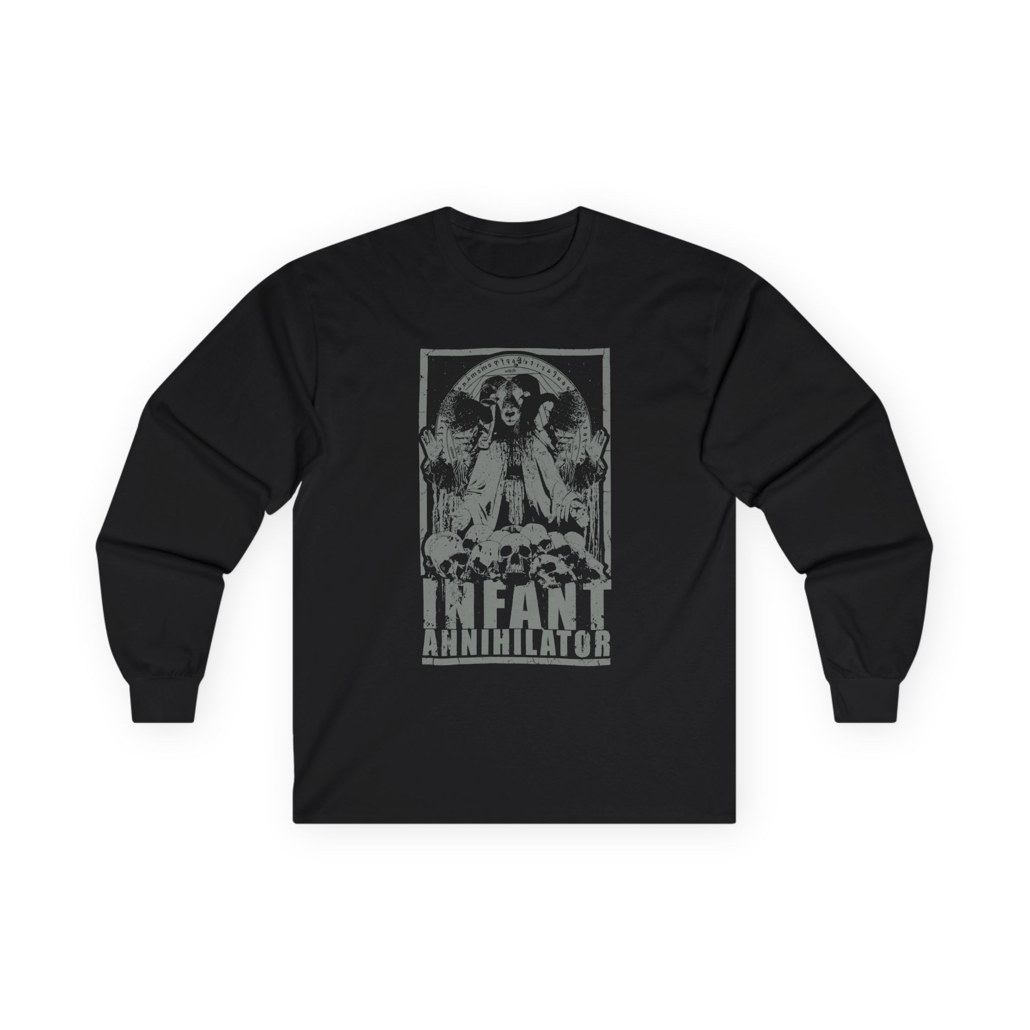 Infant Annihilator Goat Lord Skulls Unisex Ultra Cotton Long Sleeve Tee
