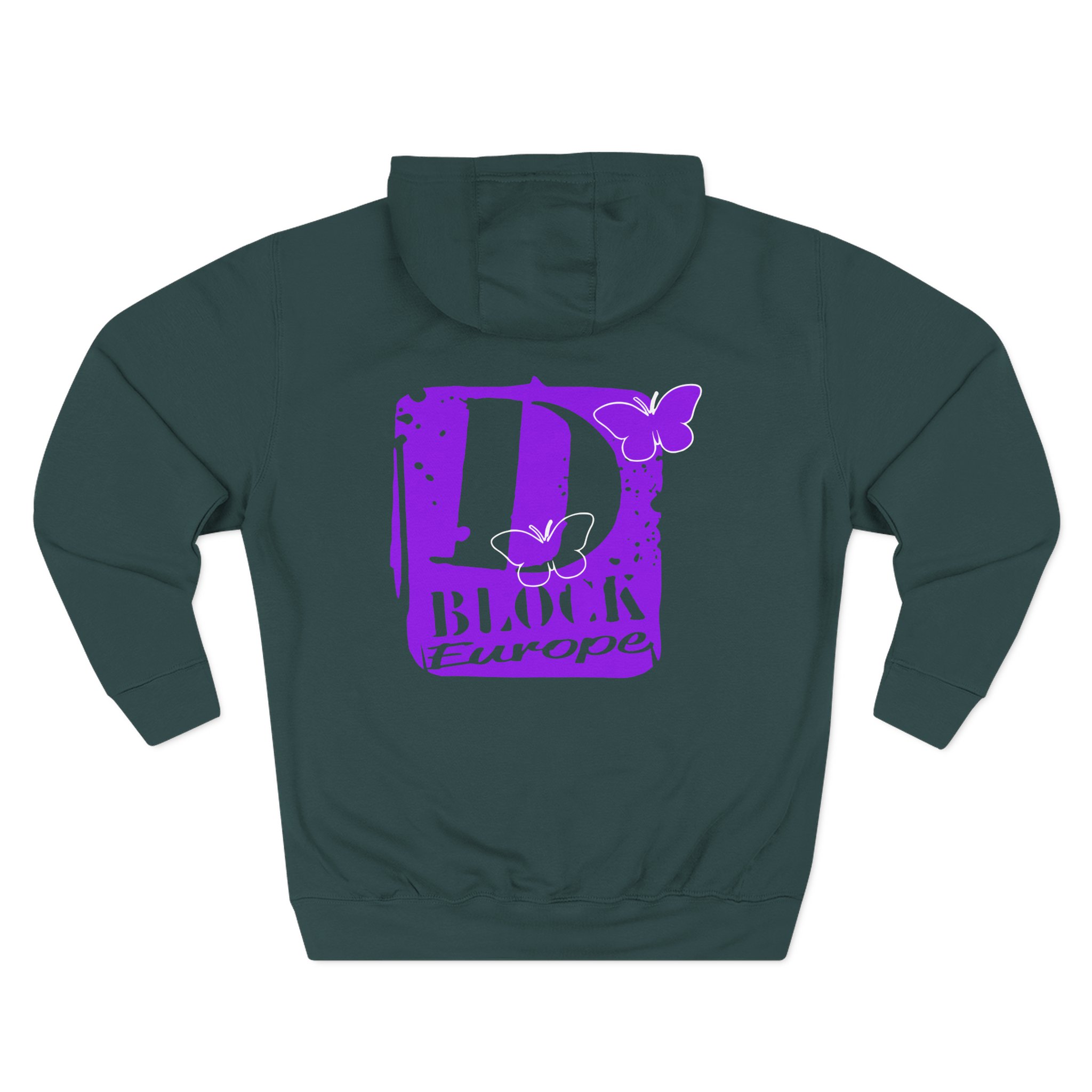 D Block Europe DBE World Three-panel Fleece Hoodie