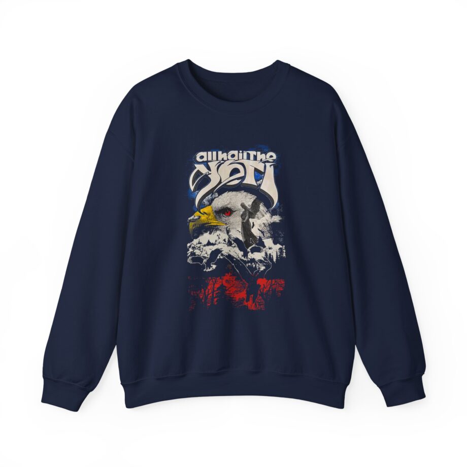 All Hail the Yeti Eagle Unisex Heavy Blend™ Crewneck Sweatshirt