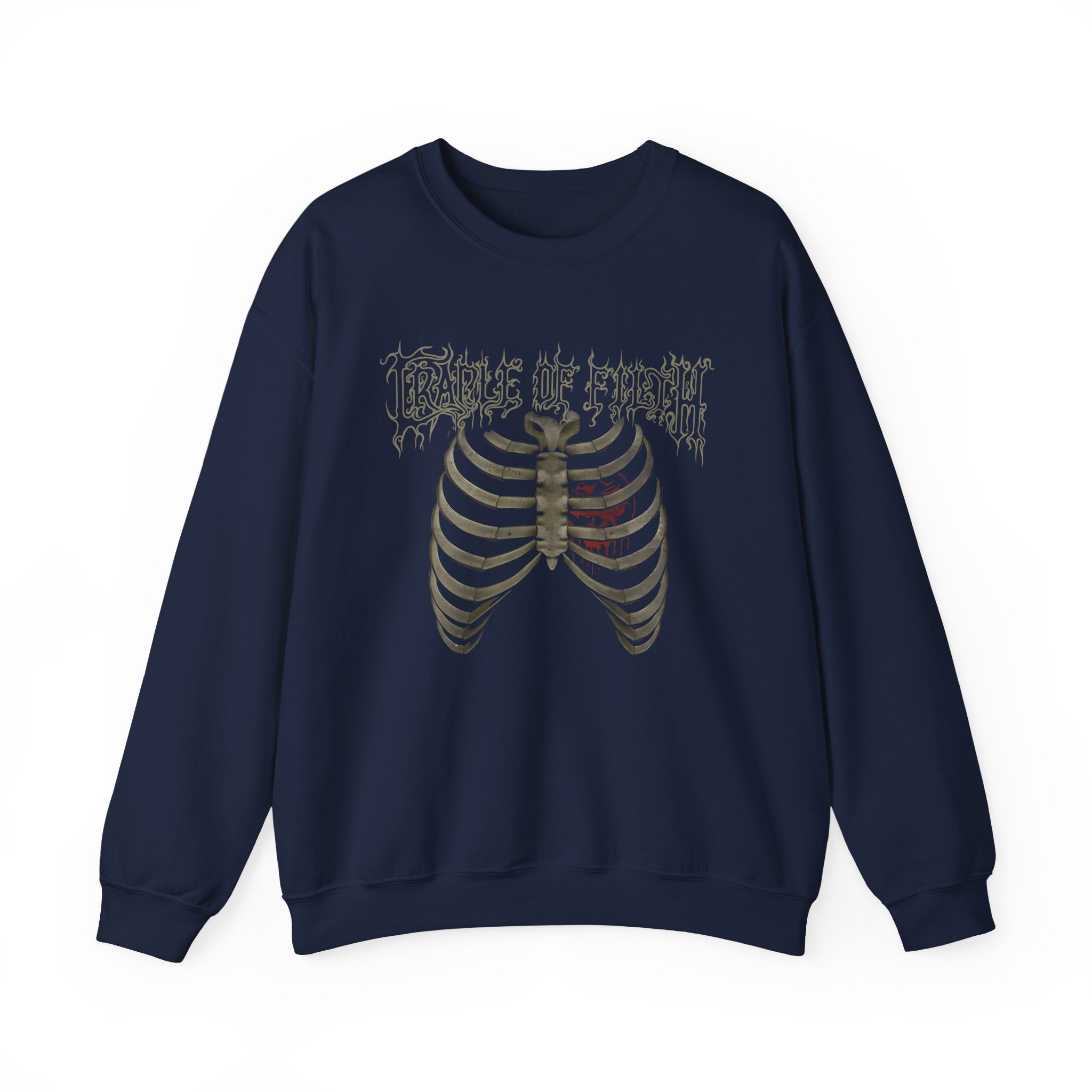 Cradle of Filth Skeleton Unisex Heavy Blendâ„¢ Crewneck Sweatshirt