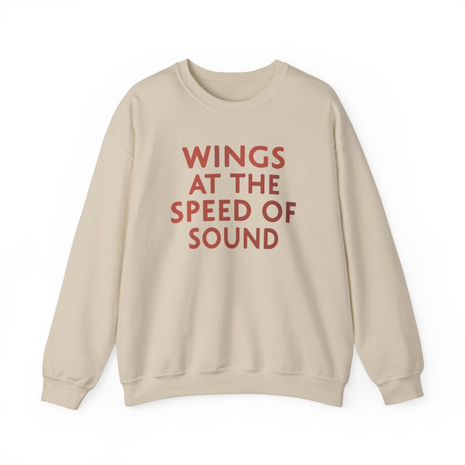 Wings at the Speed of Sound Unisex Heavy Blend™ Crewneck Sweatshirt
