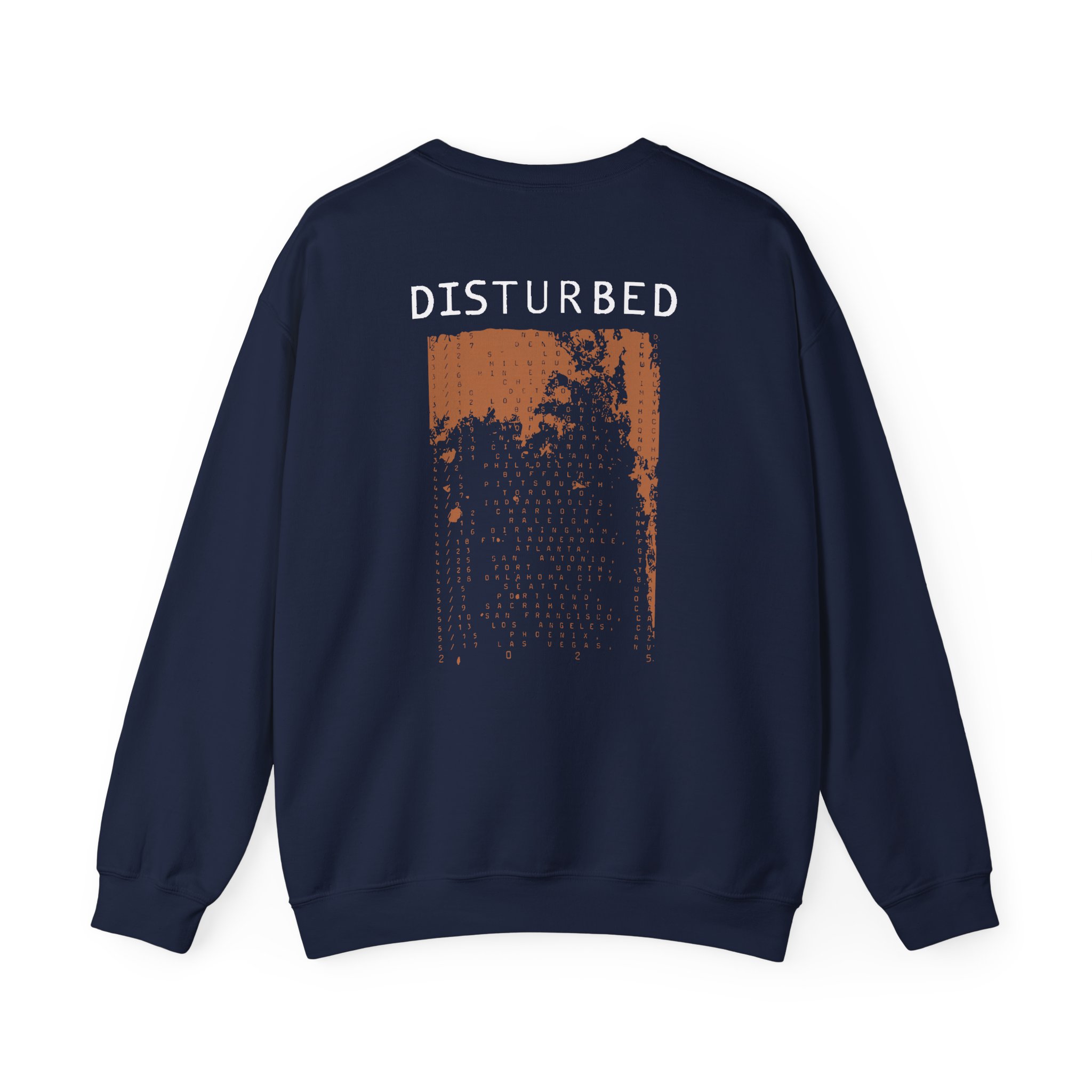Disturbed Numb the Sickness Tour Unisex Heavy Blendâ„¢ Crewneck Sweatshirt