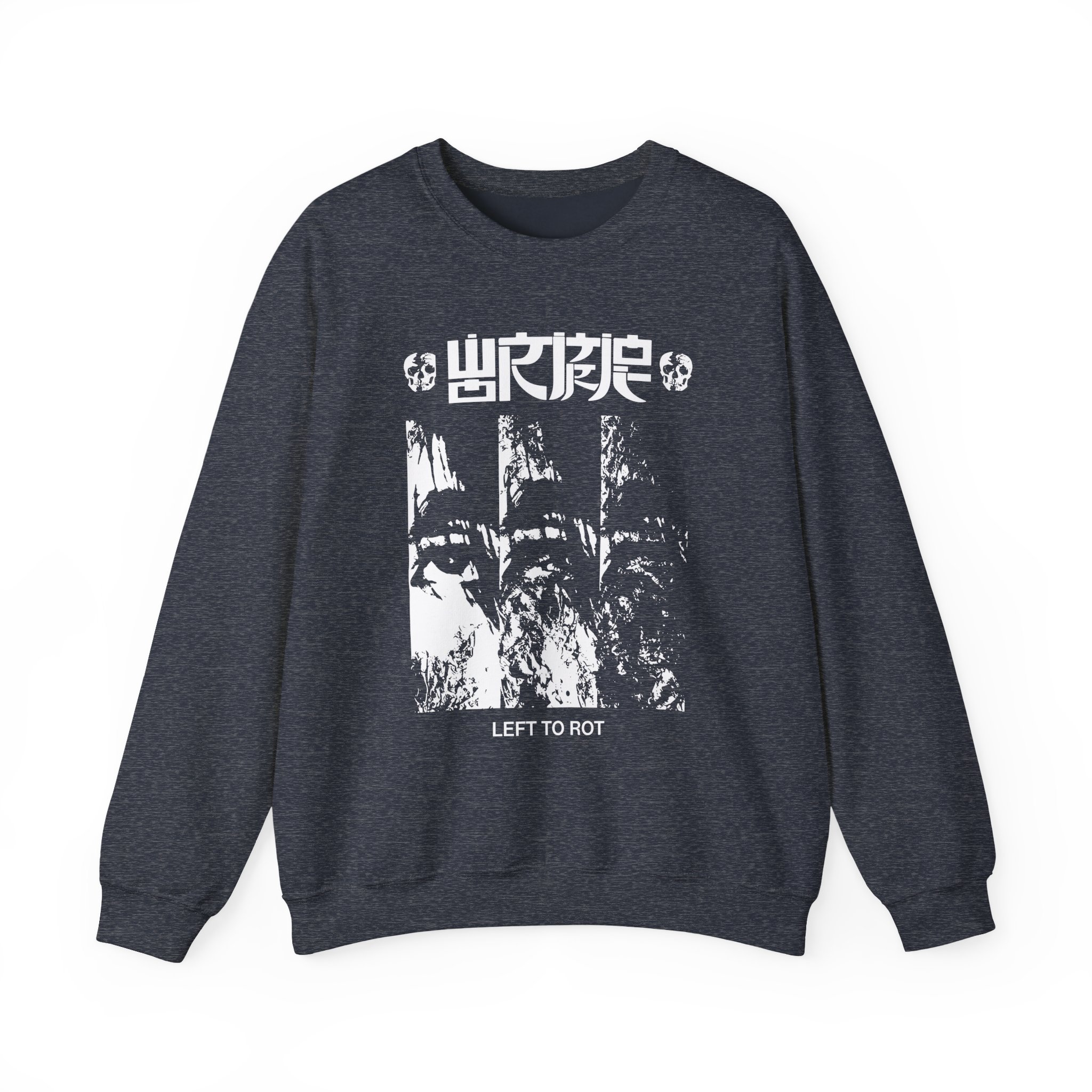 Wormrot Left to Rot Cover Unisex Heavy Blendâ„¢ Crewneck Sweatshirt
