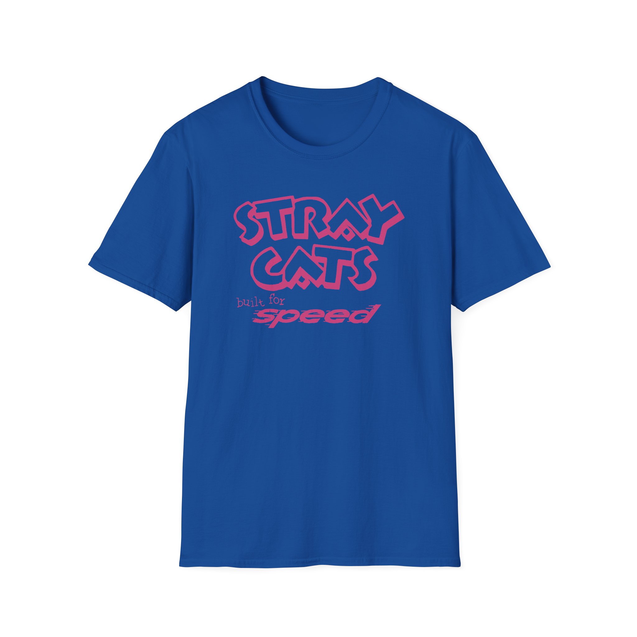 Stray Cats Built for Speed Unisex Softstyle T-Shirt