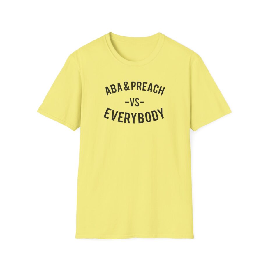 Aba and Preach Unisex Softstyle T-Shirt