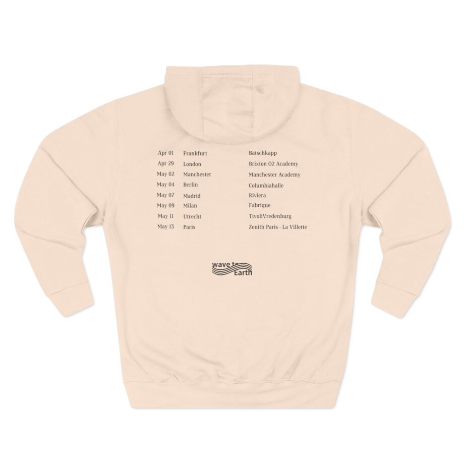 Wave to Earth "0.03 World Tour in Europe Three-Panel Fleece Hoodie