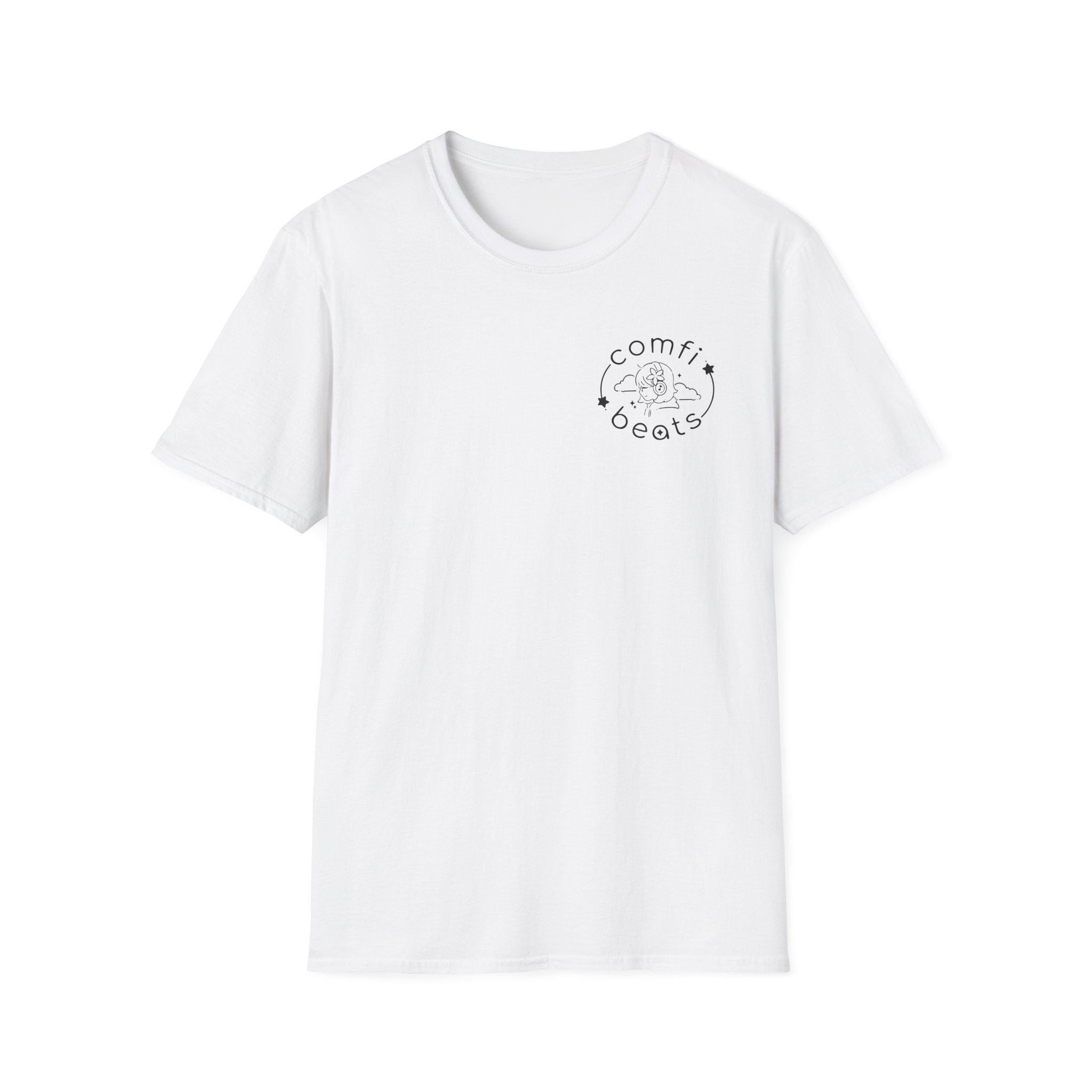 Lilypichu Comfi Beats Sky Unisex Softstyle T-Shirt