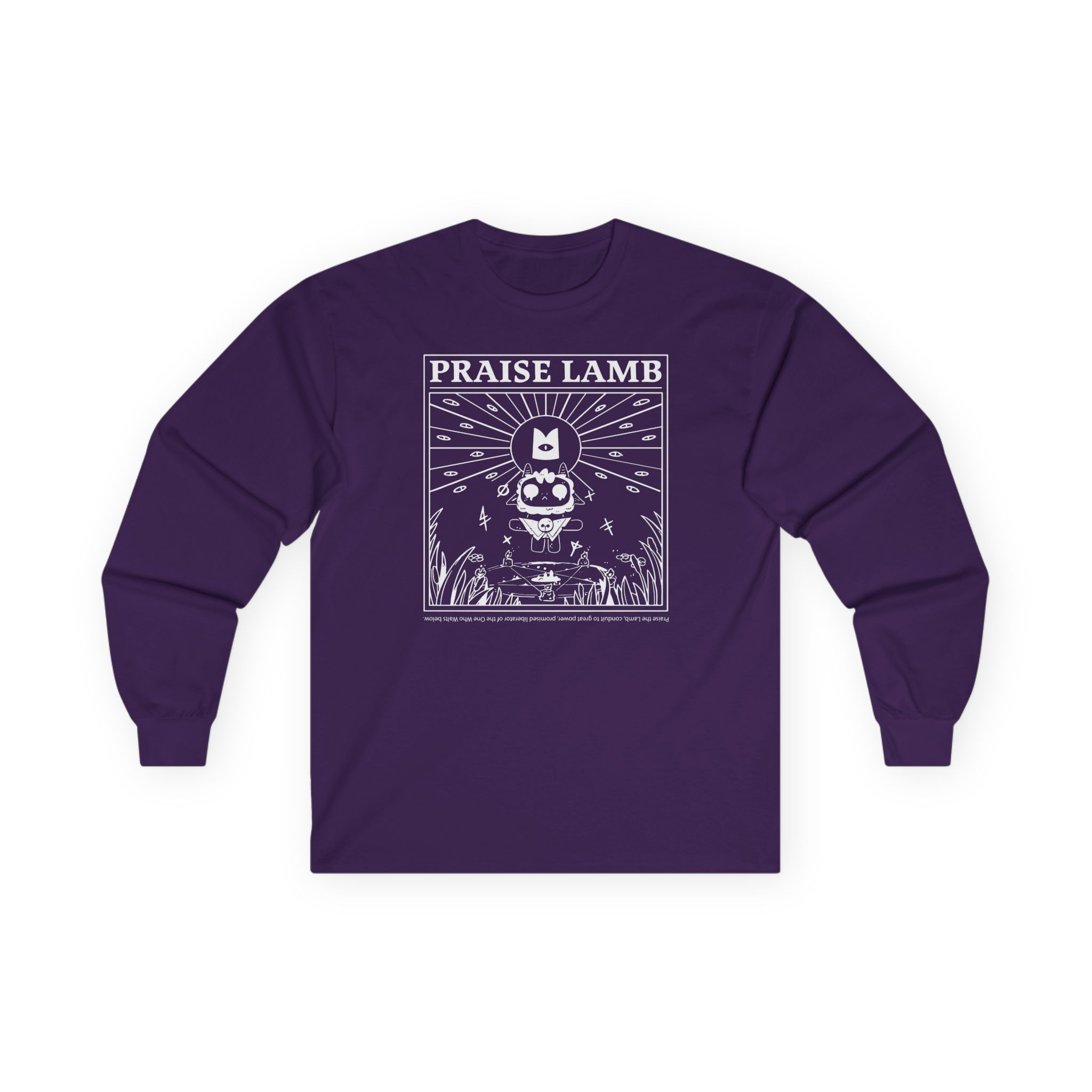Cult of the Lamb Praise Lamb Unisex Ultra Cotton Long Sleeve Tee