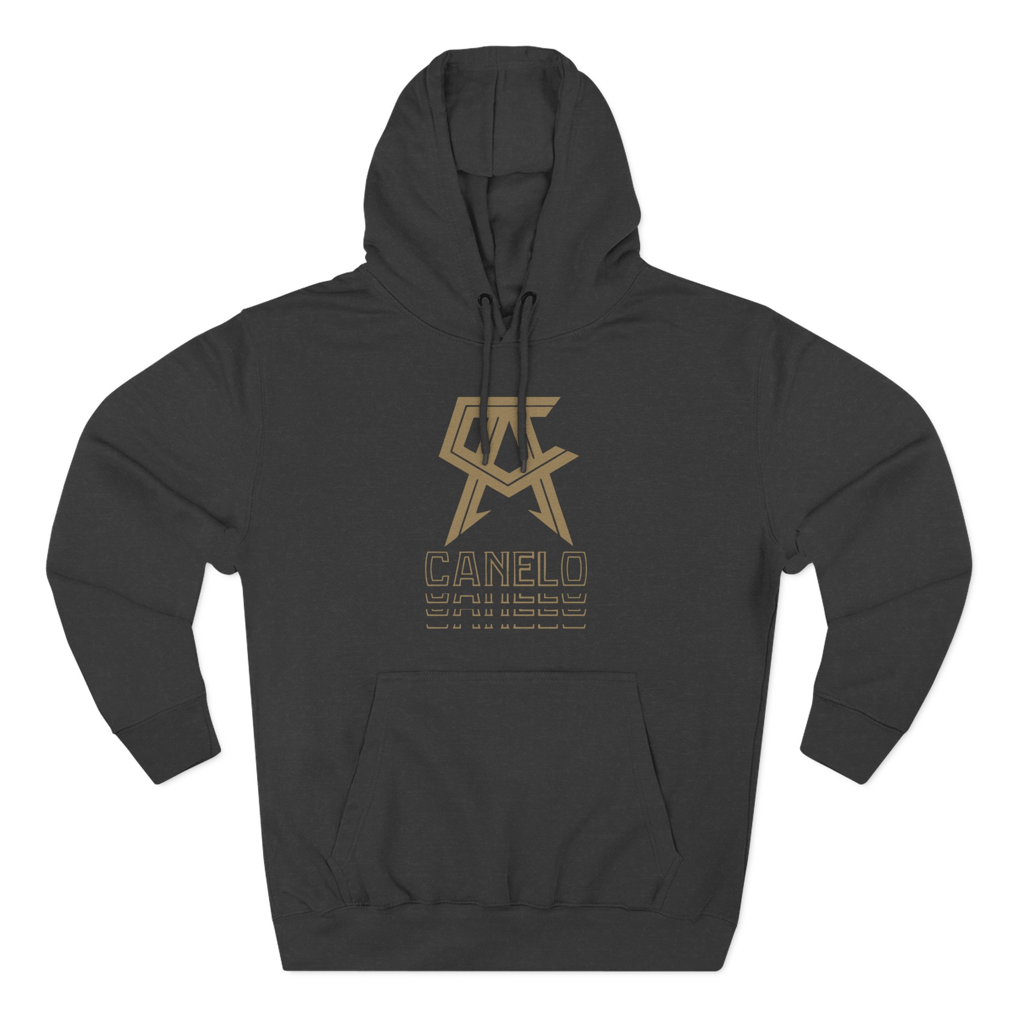 Canelo Glare Sporty Three-Panel Fleece Hoodie