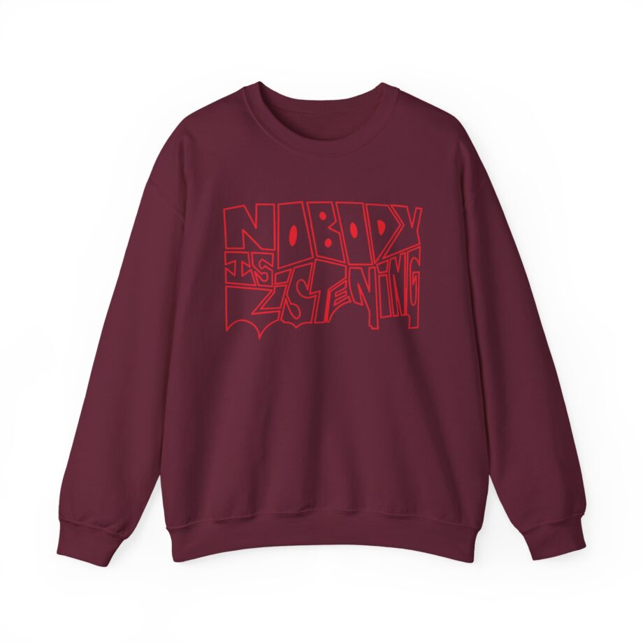 Zayn Malik  Nobody is Listening Unisex Heavy Blend™ Crewneck Sweatshirt