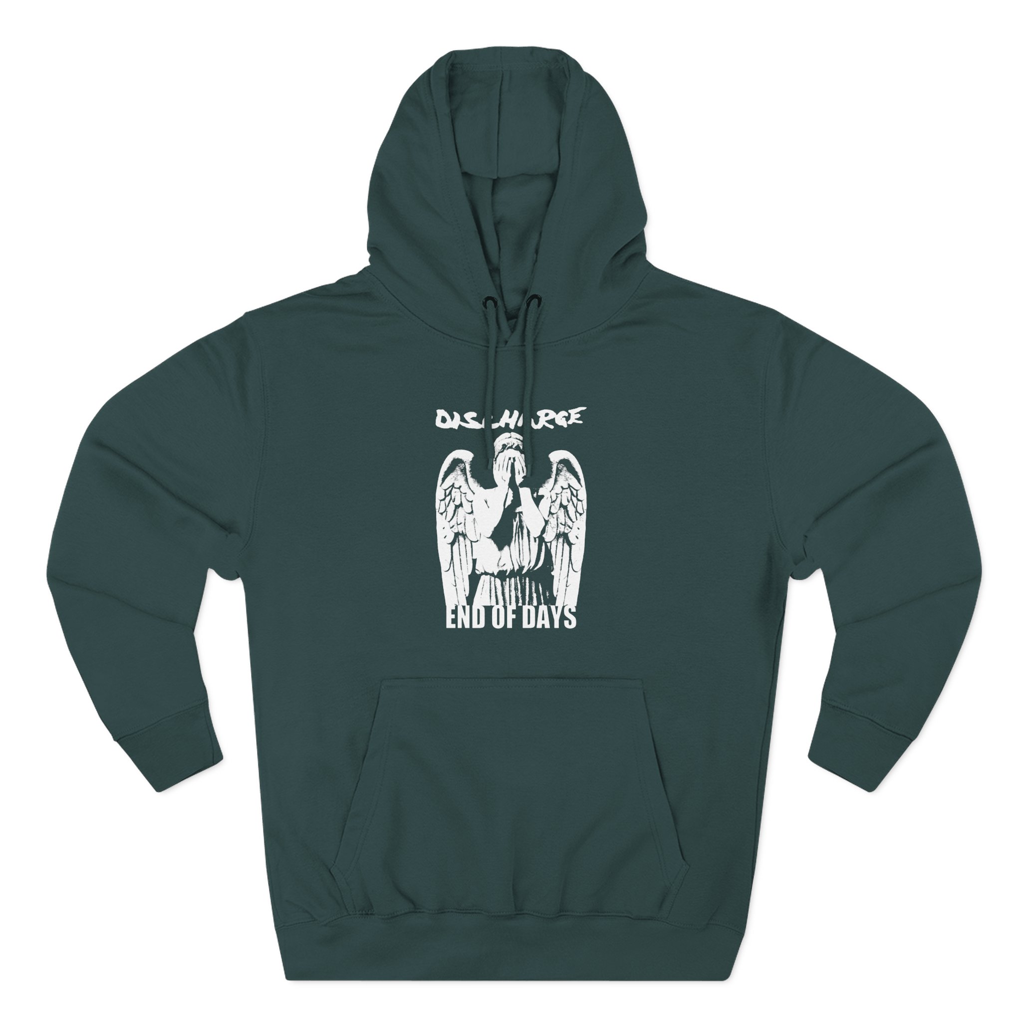 Discharge End Of Days Three-Panel Fleece Hoodie