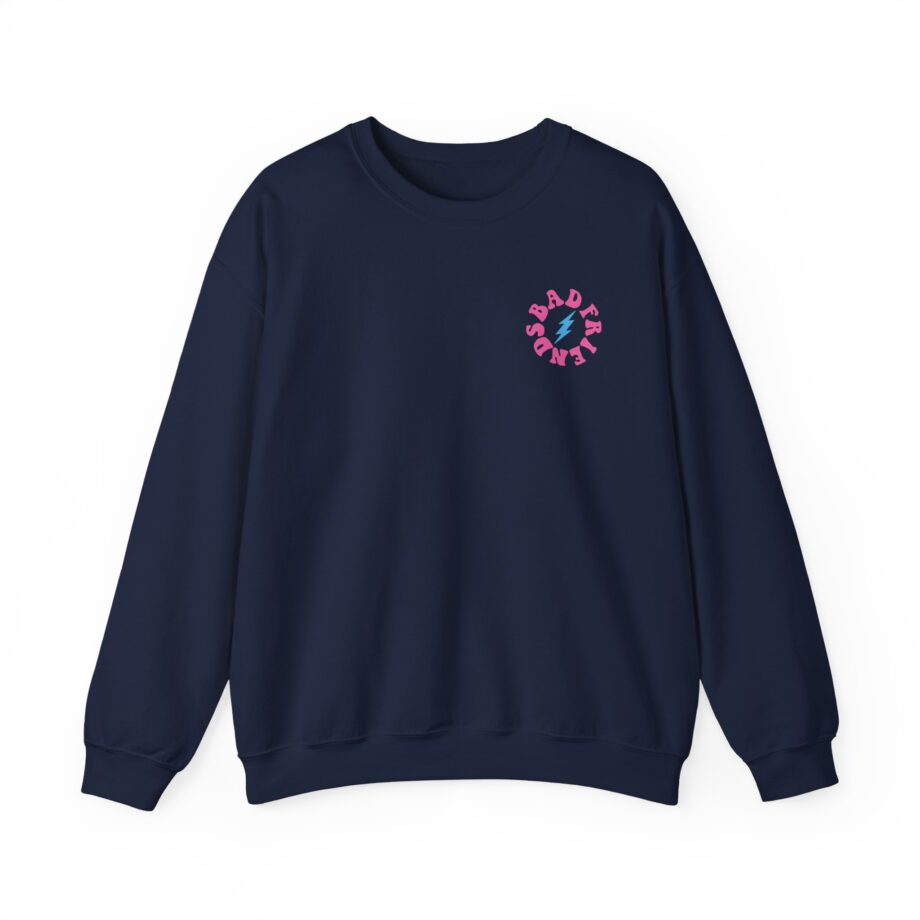 I’m a Bad Friends Tie-dye Unisex Heavy Blend™ Crewneck Sweatshirt