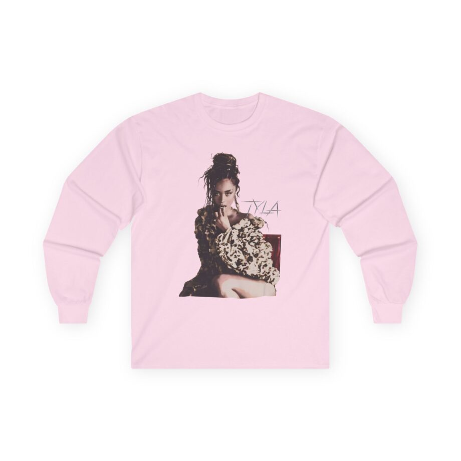 Tyla Sitting Portrait Unisex Ultra Cotton Long Sleeve Tee