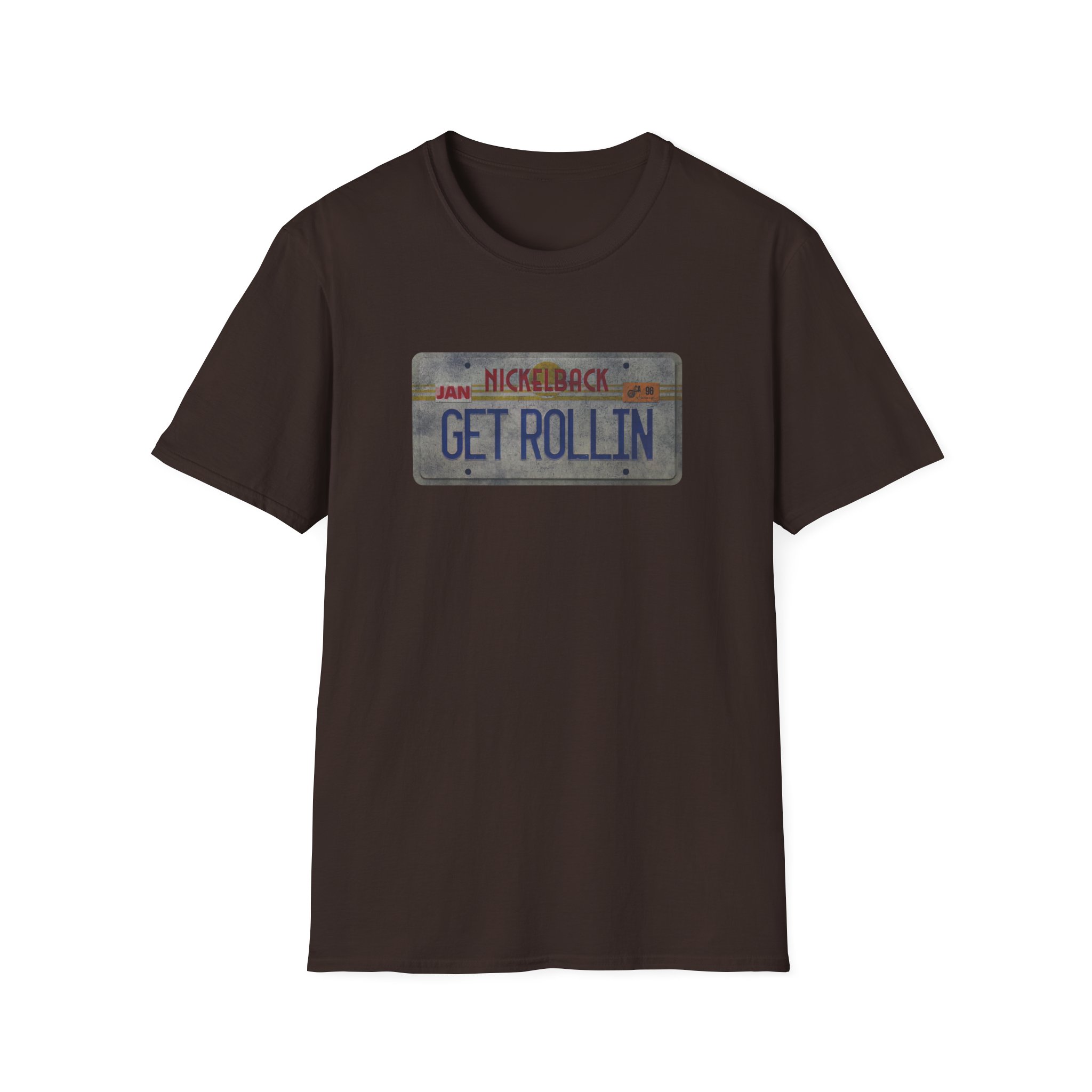 Nickelback Get Rollin Unisex Softstyle T-Shirt
