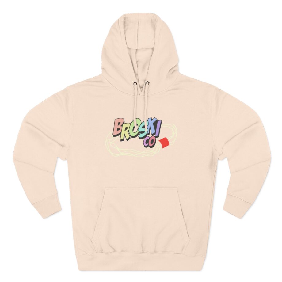 Broski Report Three-Panel Fleece Hoodie