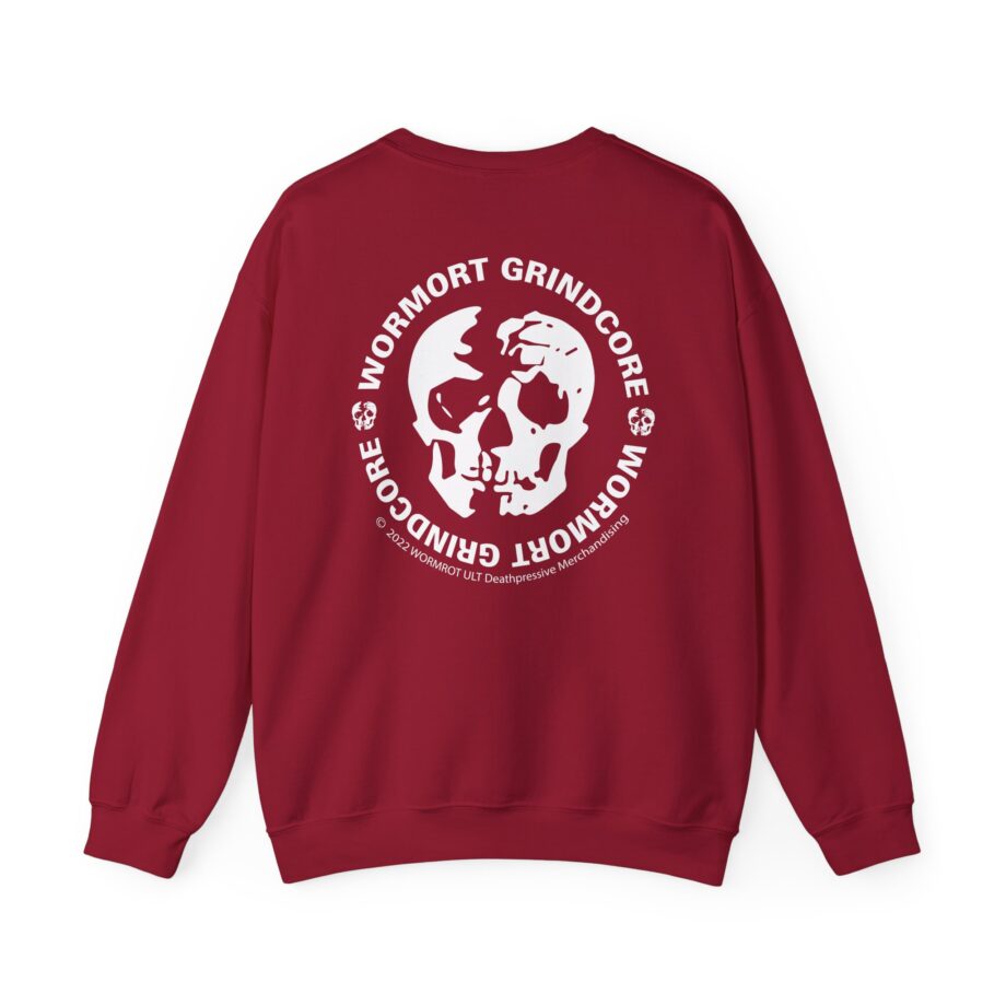 Wormrot in Grind We Rot Unisex Heavy Blend™ Crewneck Sweatshirt