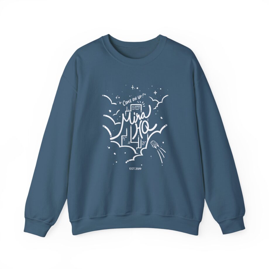 Among Us Come on Up to Mira Hq Unisex Heavy Blend™ Crewneck Sweatshirt