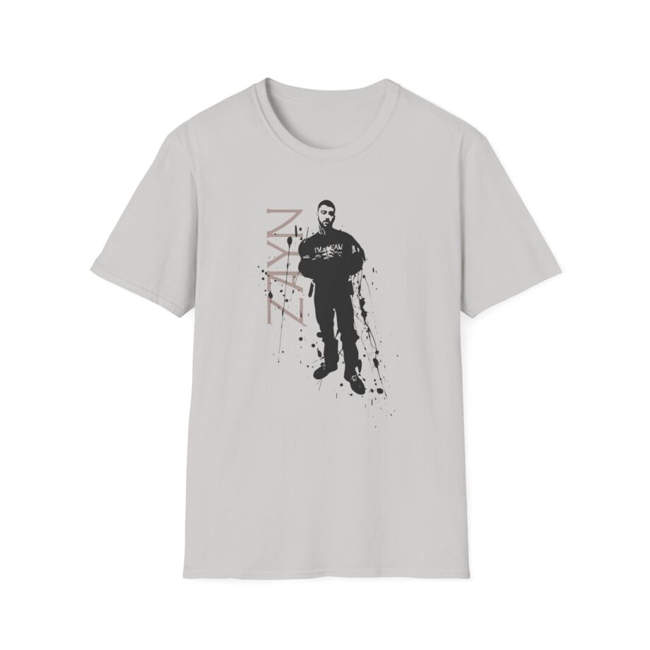 Zayn Malik Splatter Unisex Softstyle T-Shirt
