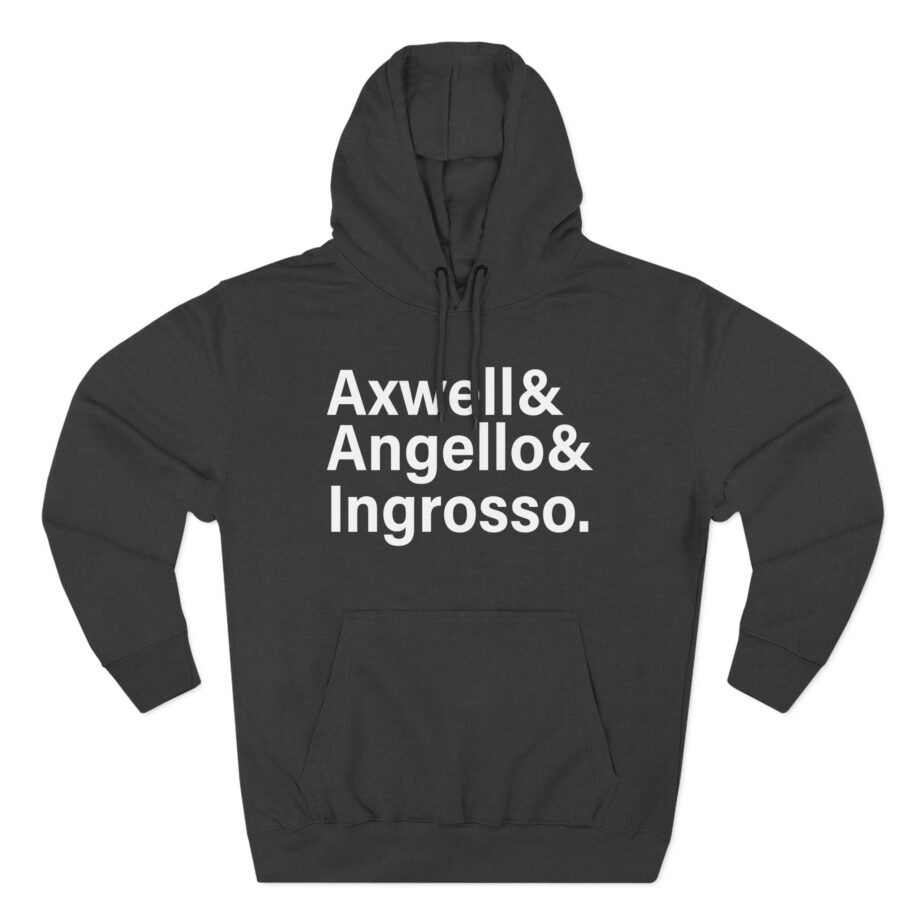 Axwell  Angello Ingrosso Three-Panel Fleece Hoodie