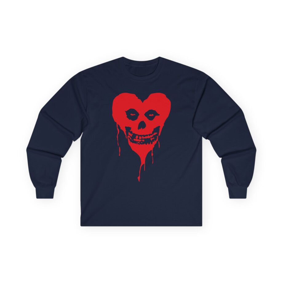 Misfits Fiendish Heart Unisex Ultra Cotton Long Sleeve Tee