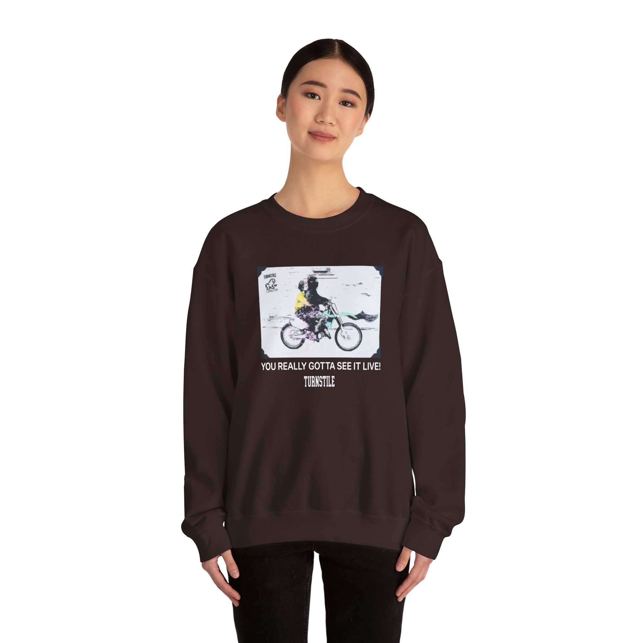 Turnstile Unisex Heavy Blendâ„¢ Crewneck Sweatshirt