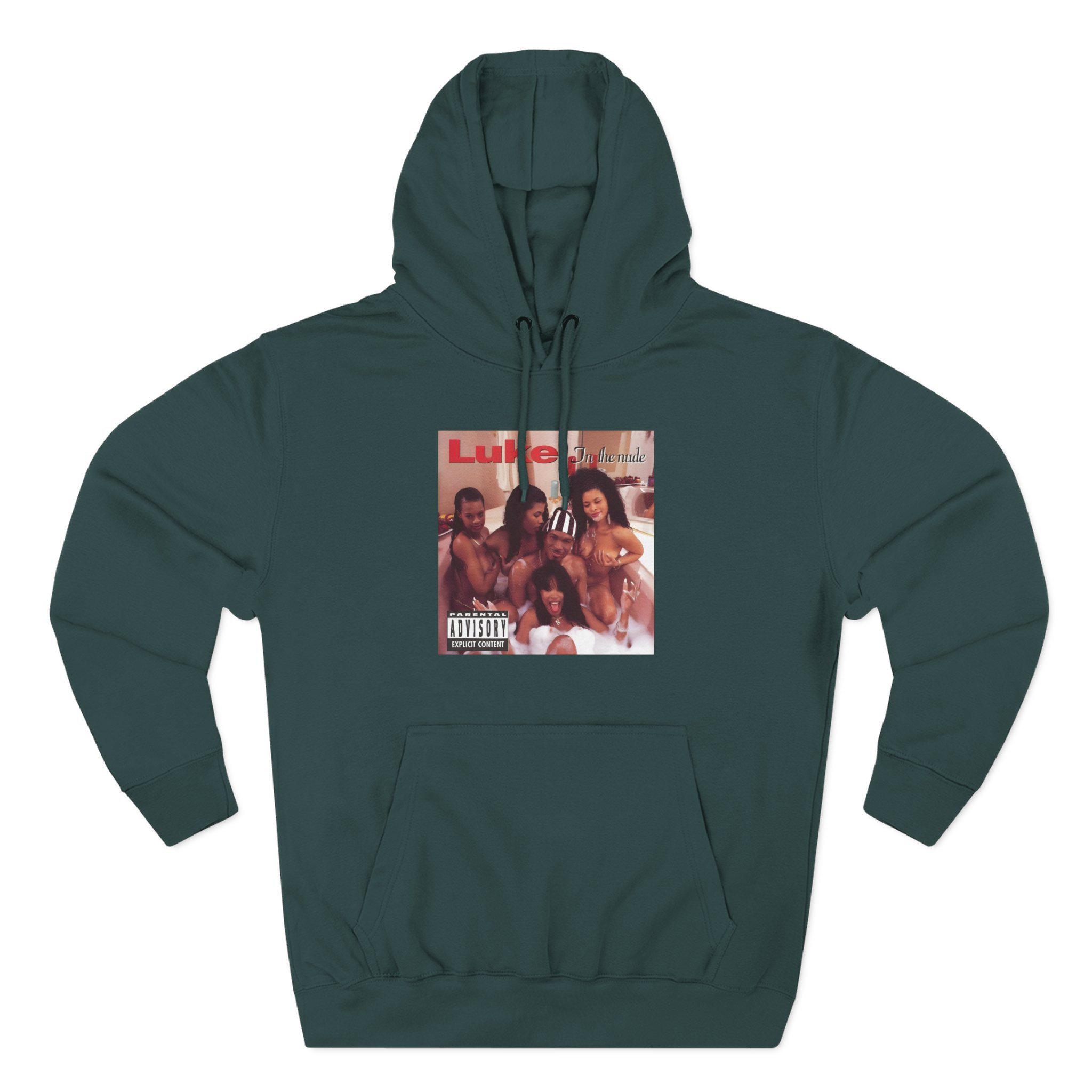 2 Live Crew Uncle Luke Three-Panel Fleece Hoodie