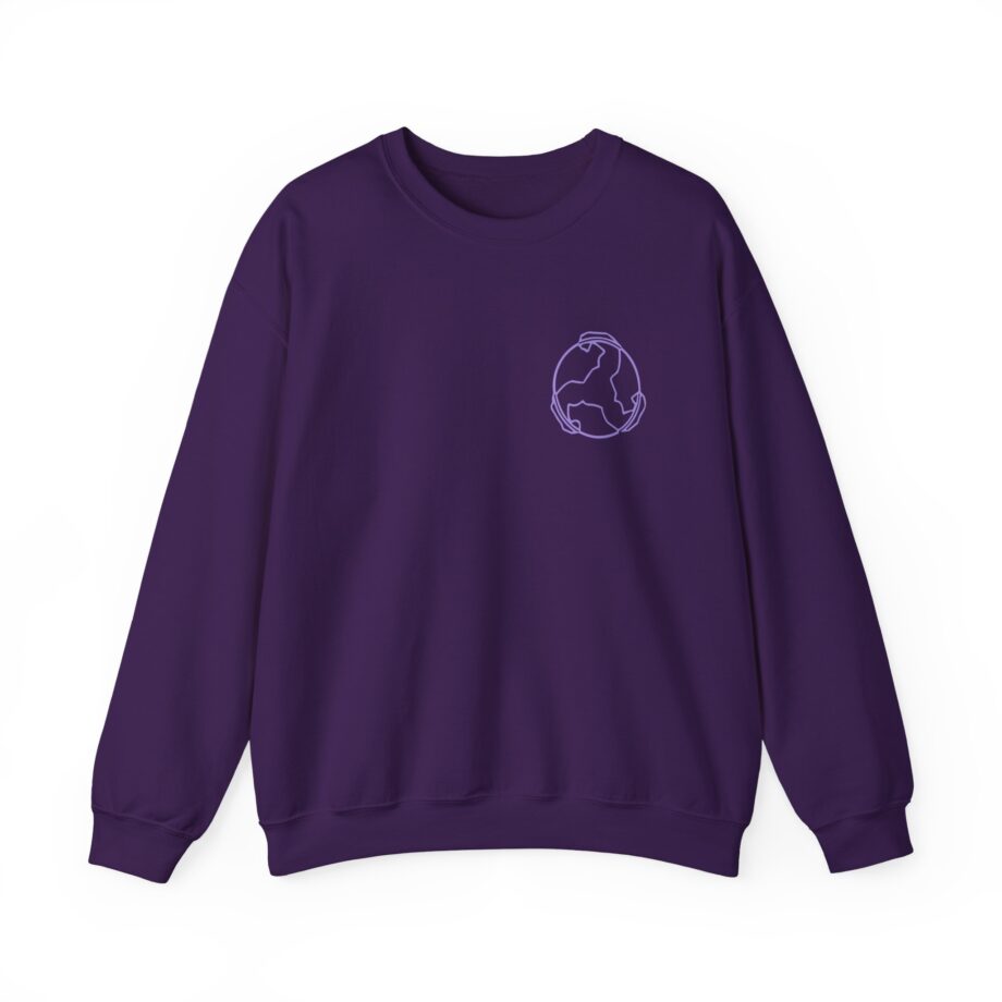 Bicep Brighton Chroma on Unisex Heavy Blend™ Crewneck Sweatshirt