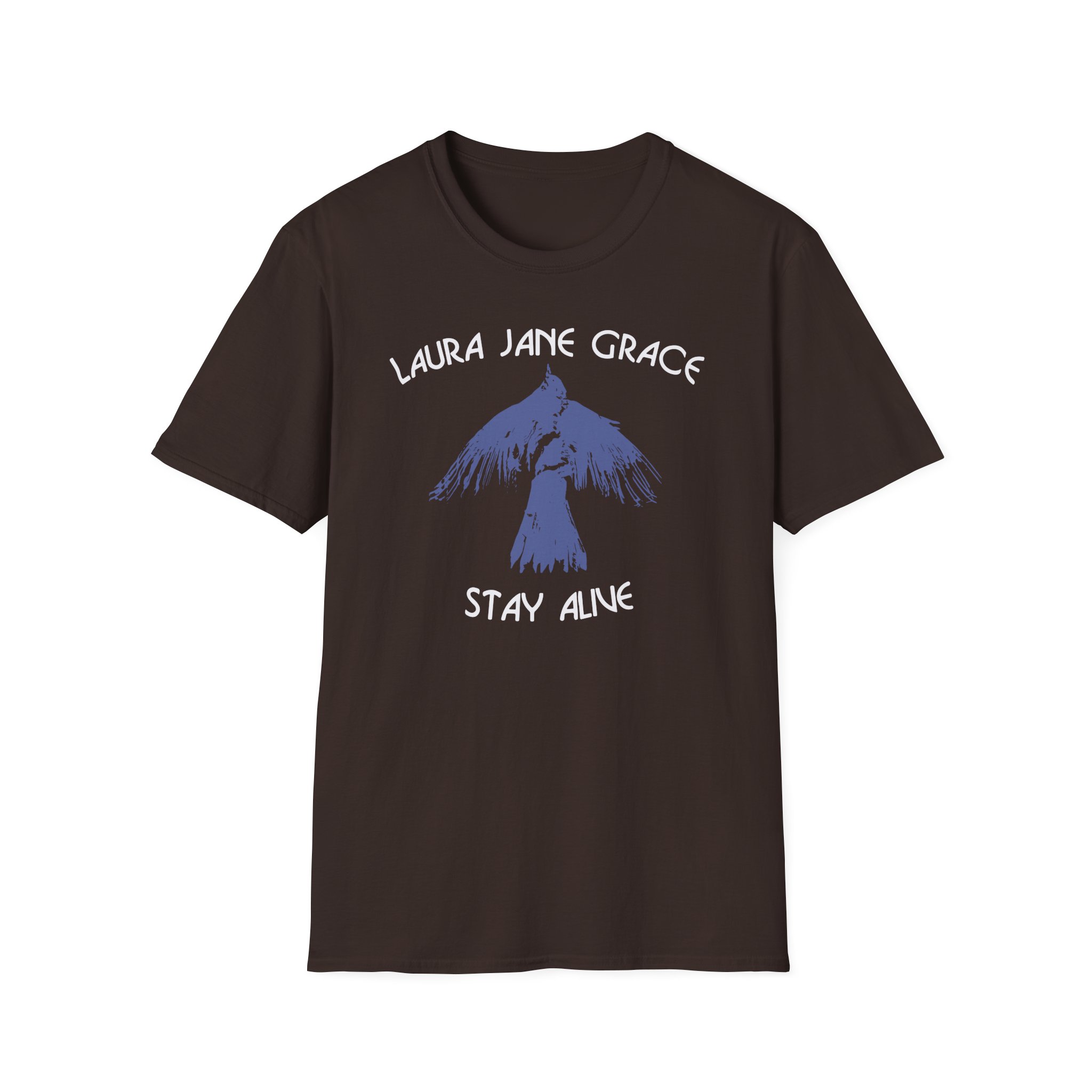 Laura Jane Grace Stay Alive Unisex Softstyle T-Shirt