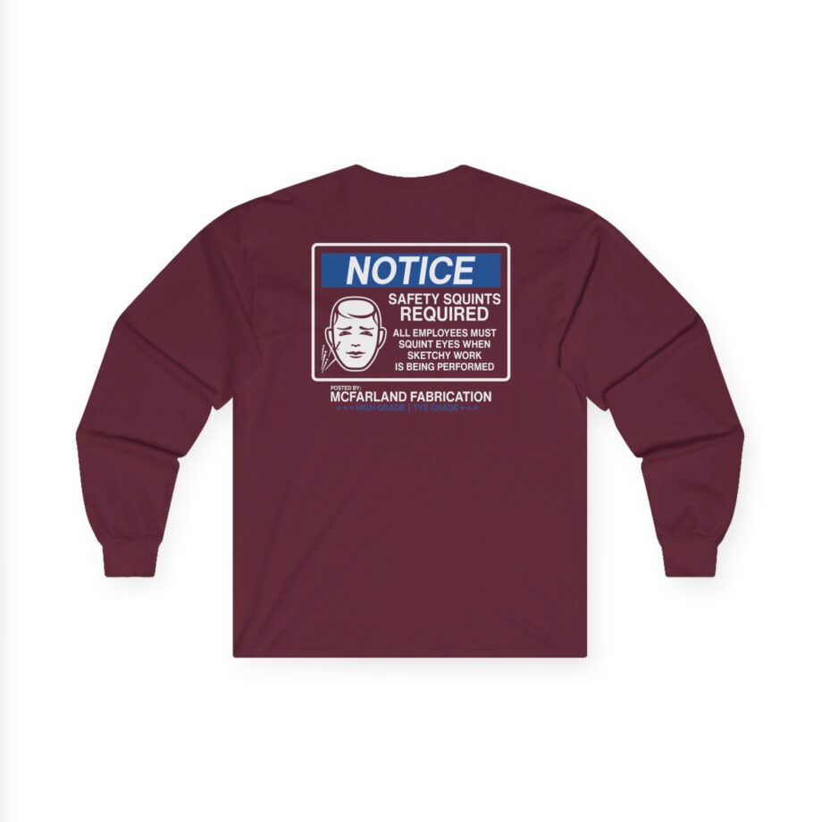 Cleetus Mcfarland Tye's Fabrication Squints Unisex Ultra Cotton Long Sleeve Tee