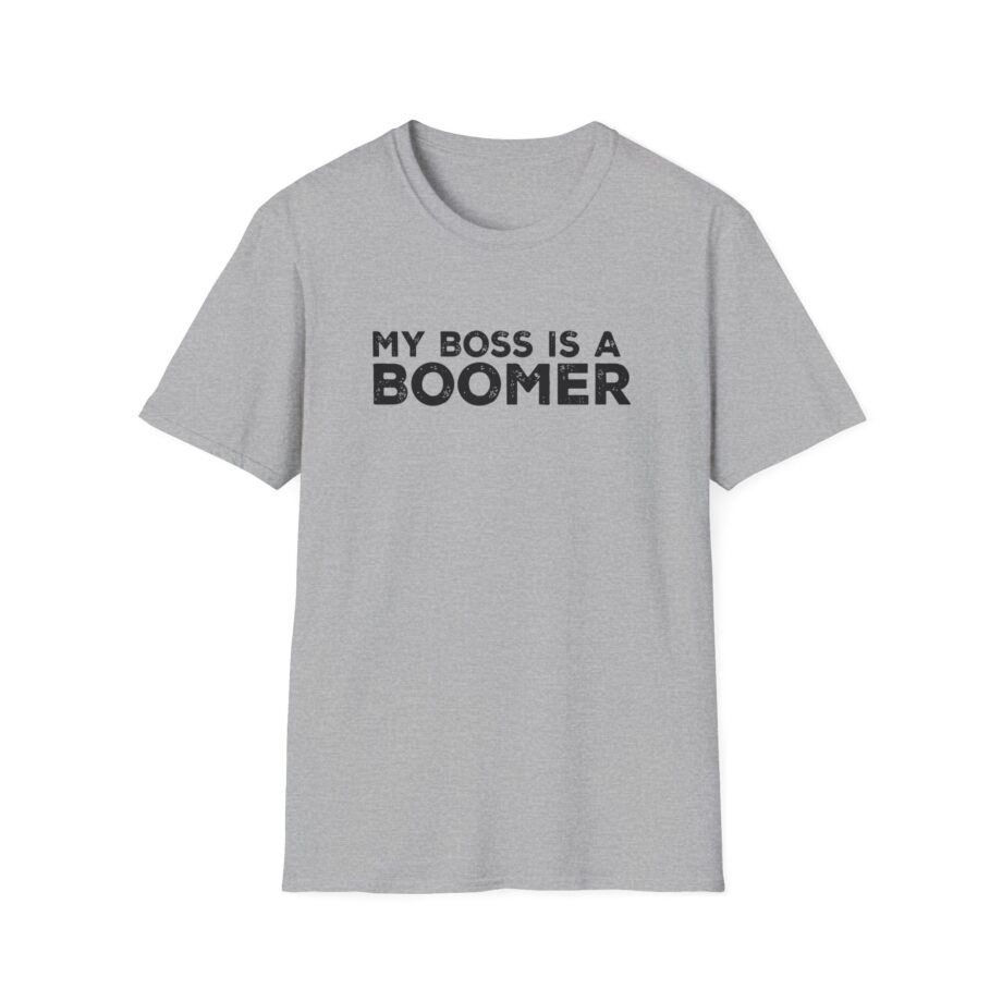 Kat Timpf My Boss is a Boomer Unisex Softstyle T-Shirt