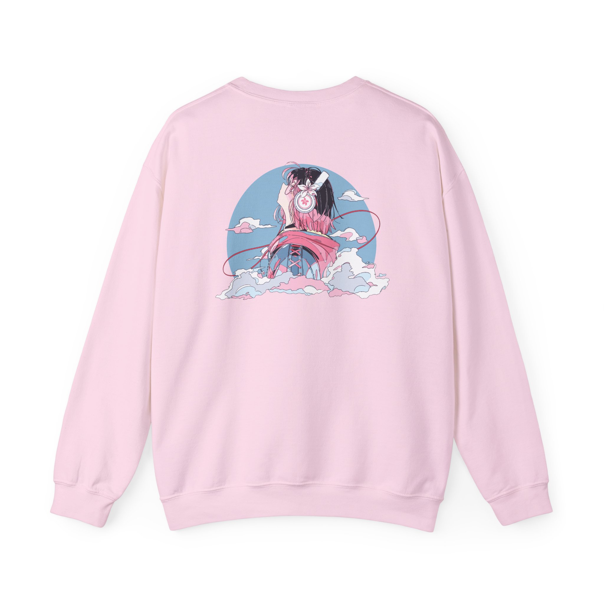 Lilypichu Comfi Beats Sky Unisex Heavy Blendâ„¢ Crewneck Sweatshirt
