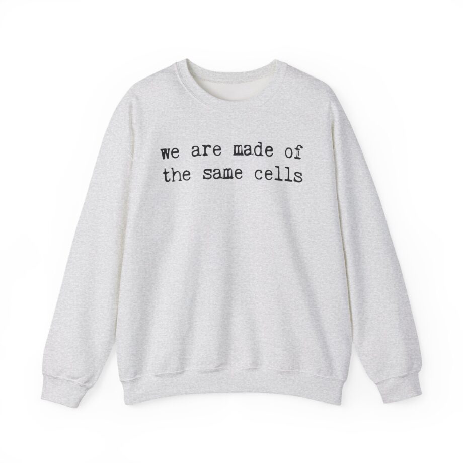 Alanis Morissette we are made of the same cells Unisex Heavy Blend™ Crewneck Sweatshirt