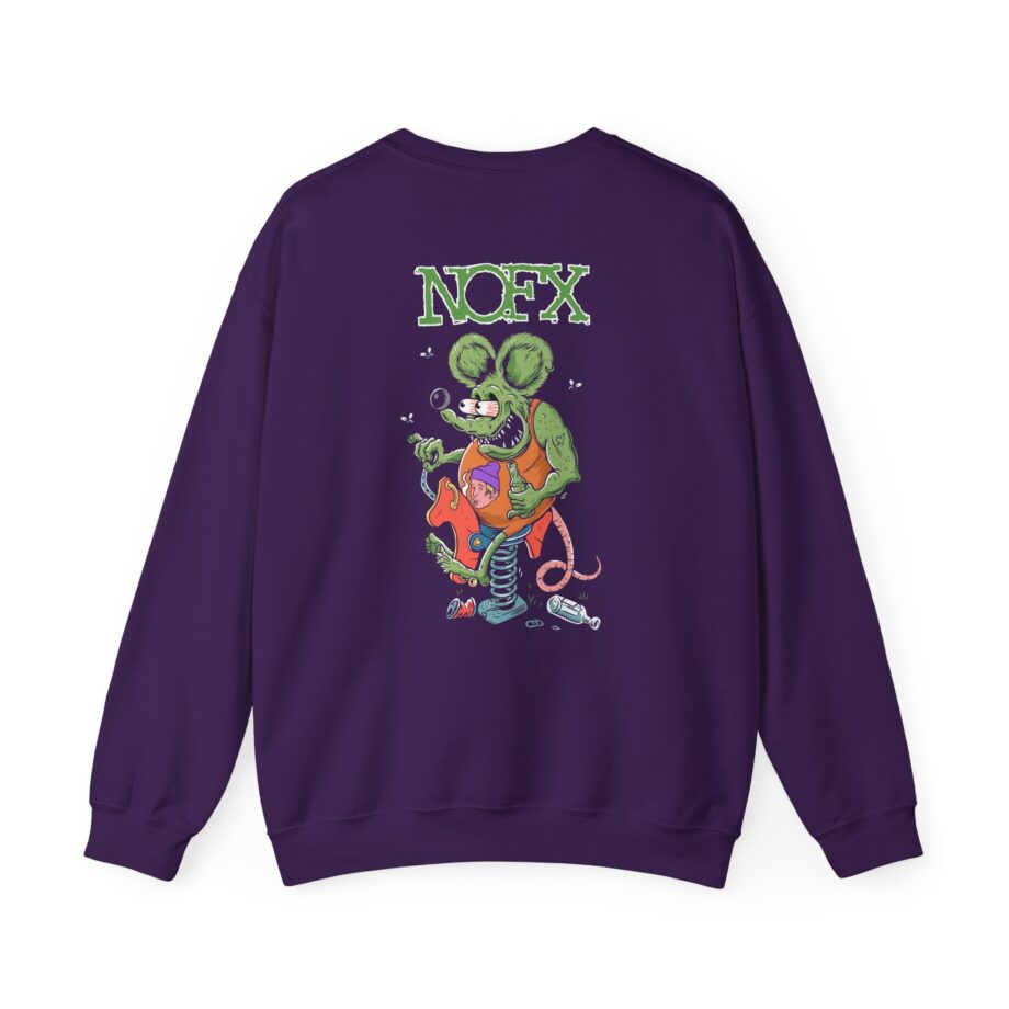 Nofx Rat Fink Unisex Heavy Blend™ Crewneck Sweatshirt