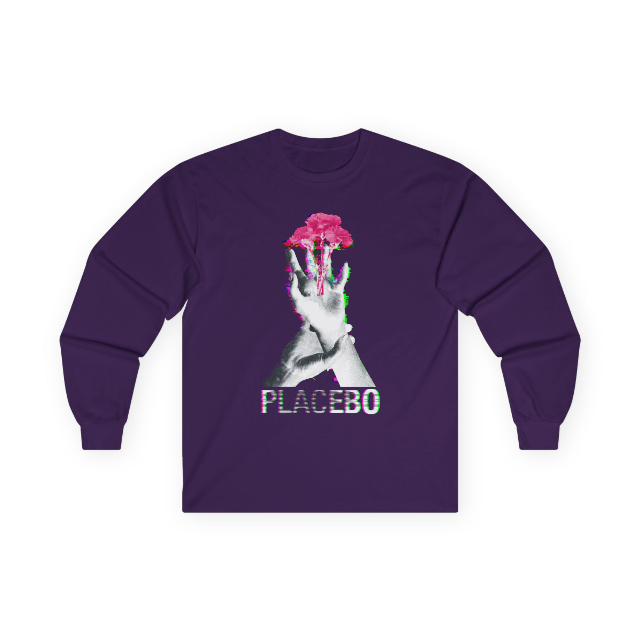 Placebo Flower Hand Unisex Ultra Cotton Long Sleeve Tee