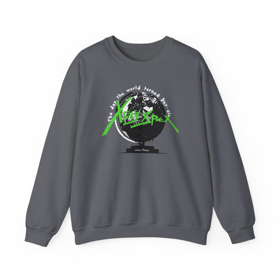 X-ray Spex Day-Glo Globe Unisex Heavy Blend™ Crewneck Sweatshirt