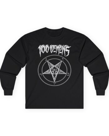 100 Demons Pentagram Unisex Ultra Cotton Long Sleeve Tee