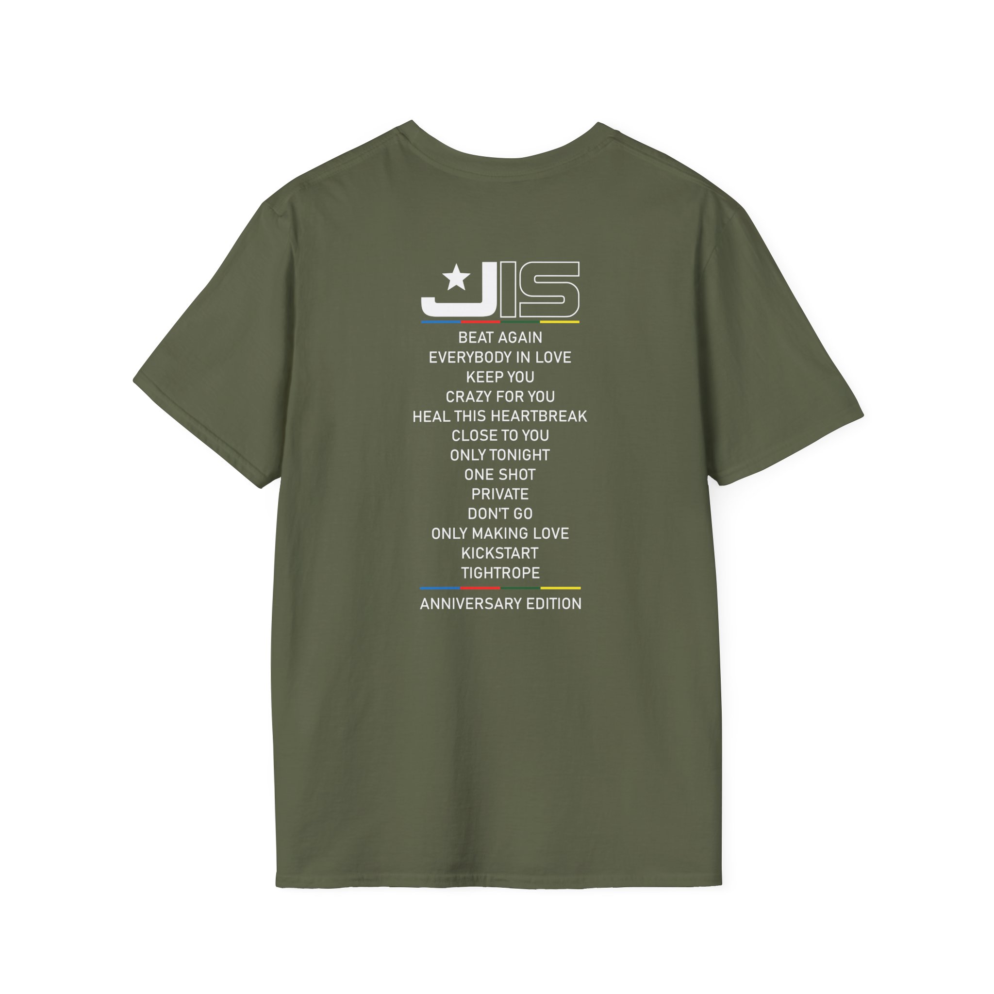 JLS J15 Anniversary Unisex Softstyle T-Shirt