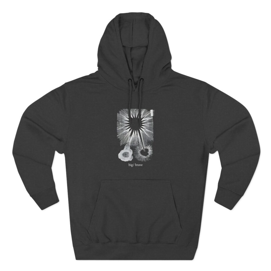 Big Brave Star Three-Panel Fleece Hoodie