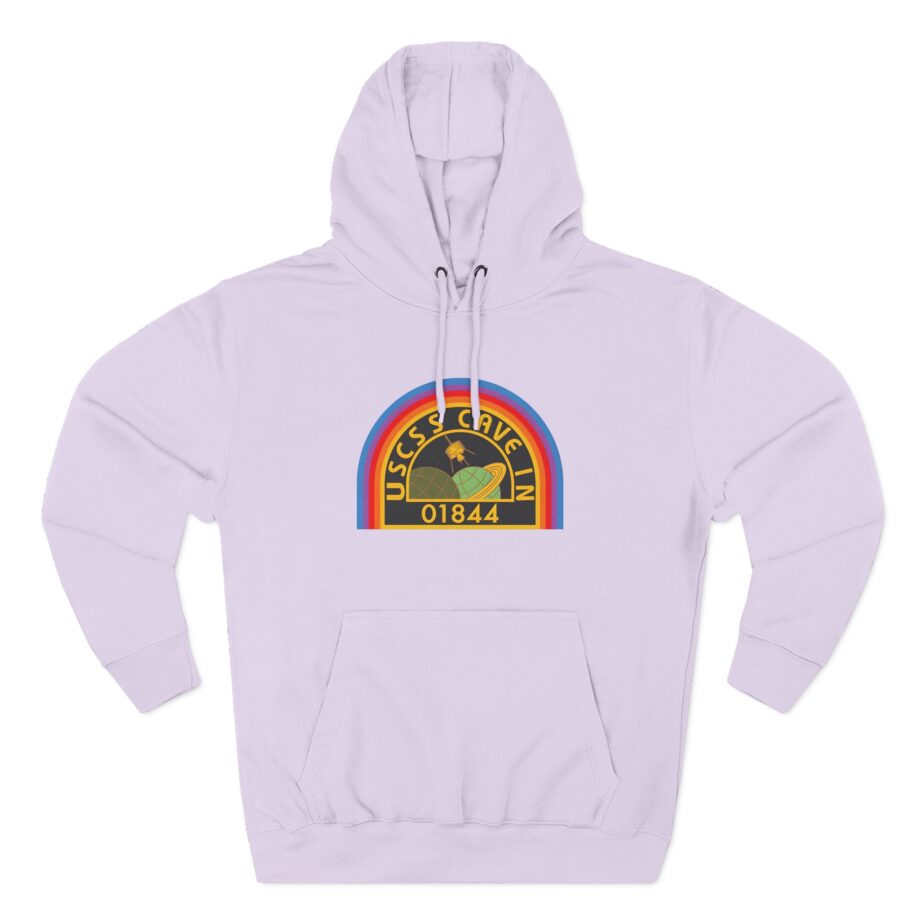 Cave in Uscss Cave in Three-Panel Fleece Hoodie